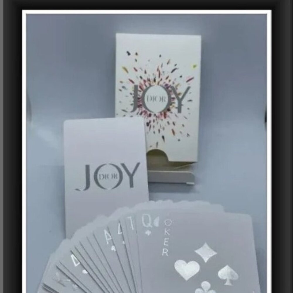 Christian Dior *Joy Collectors Playing Cards - NIB